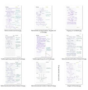 Beispiele gelöster Matheaufgaben